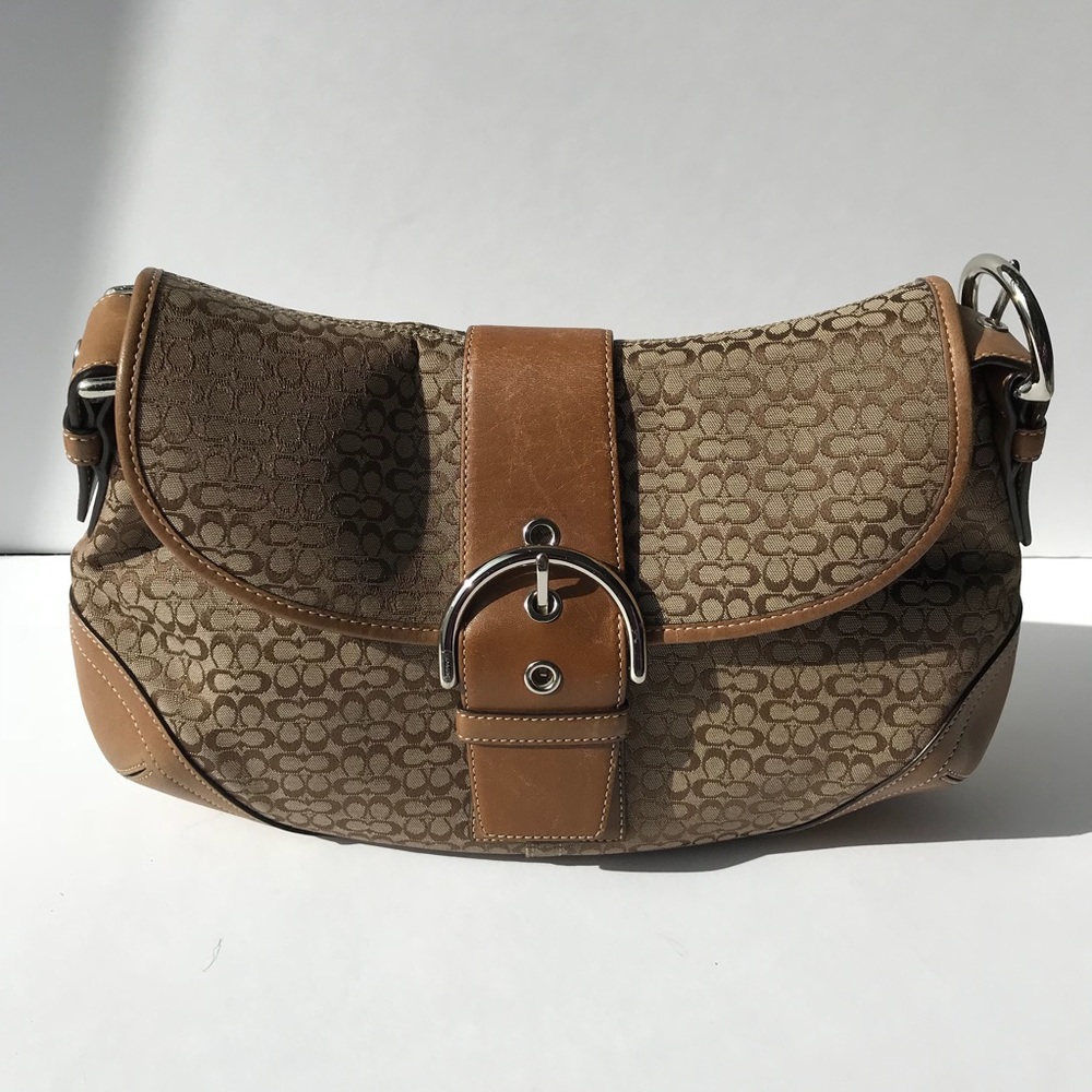 💯COACH shoulder handbag